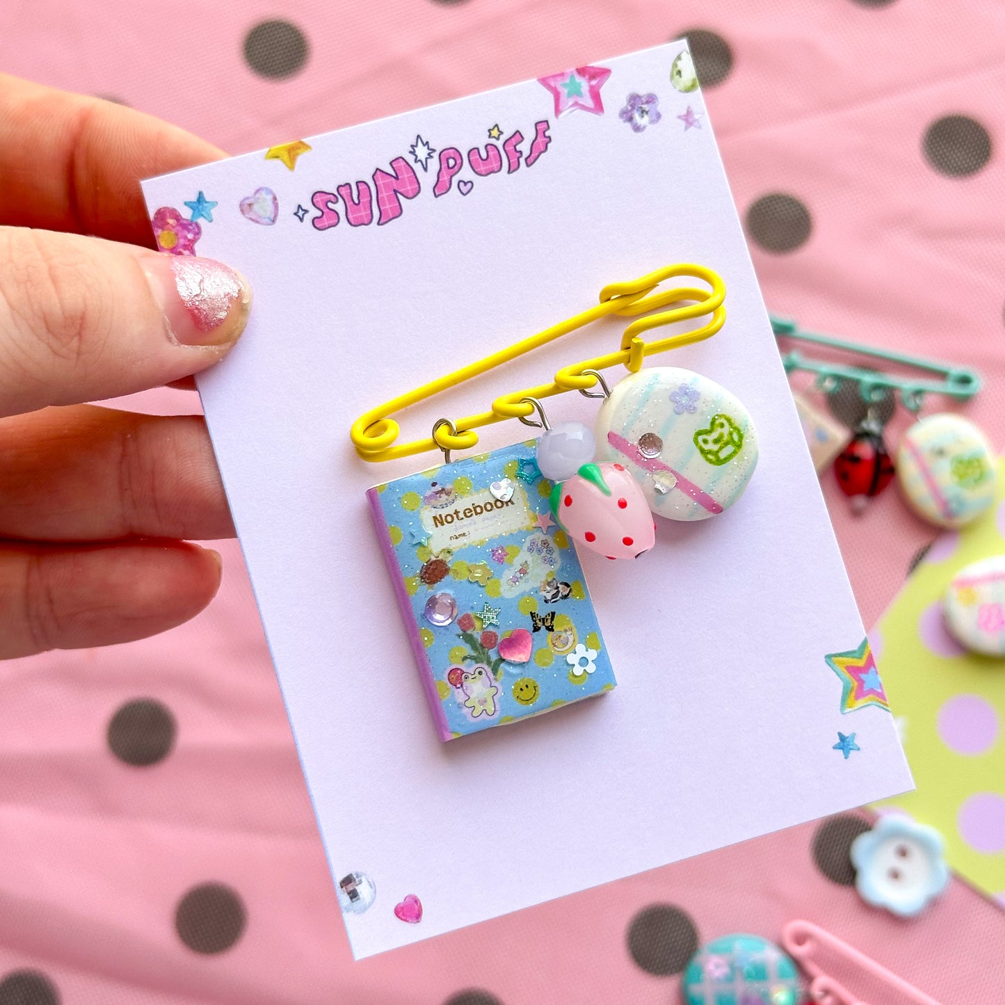 Chunky Charm Pins