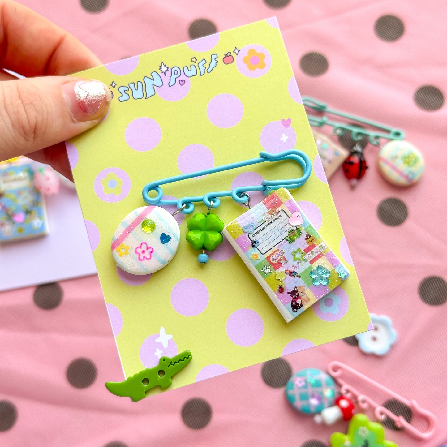 Chunky Charm Pins