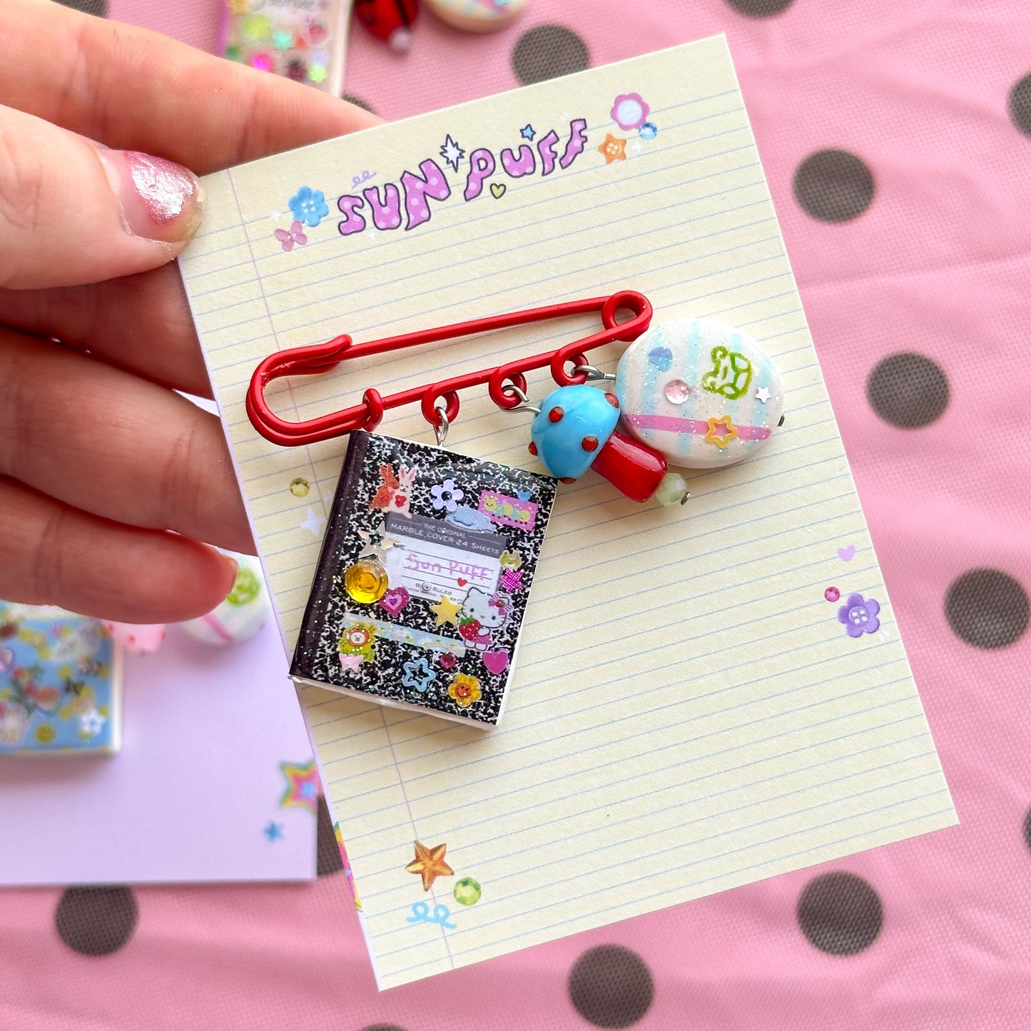 Chunky Charm Pins