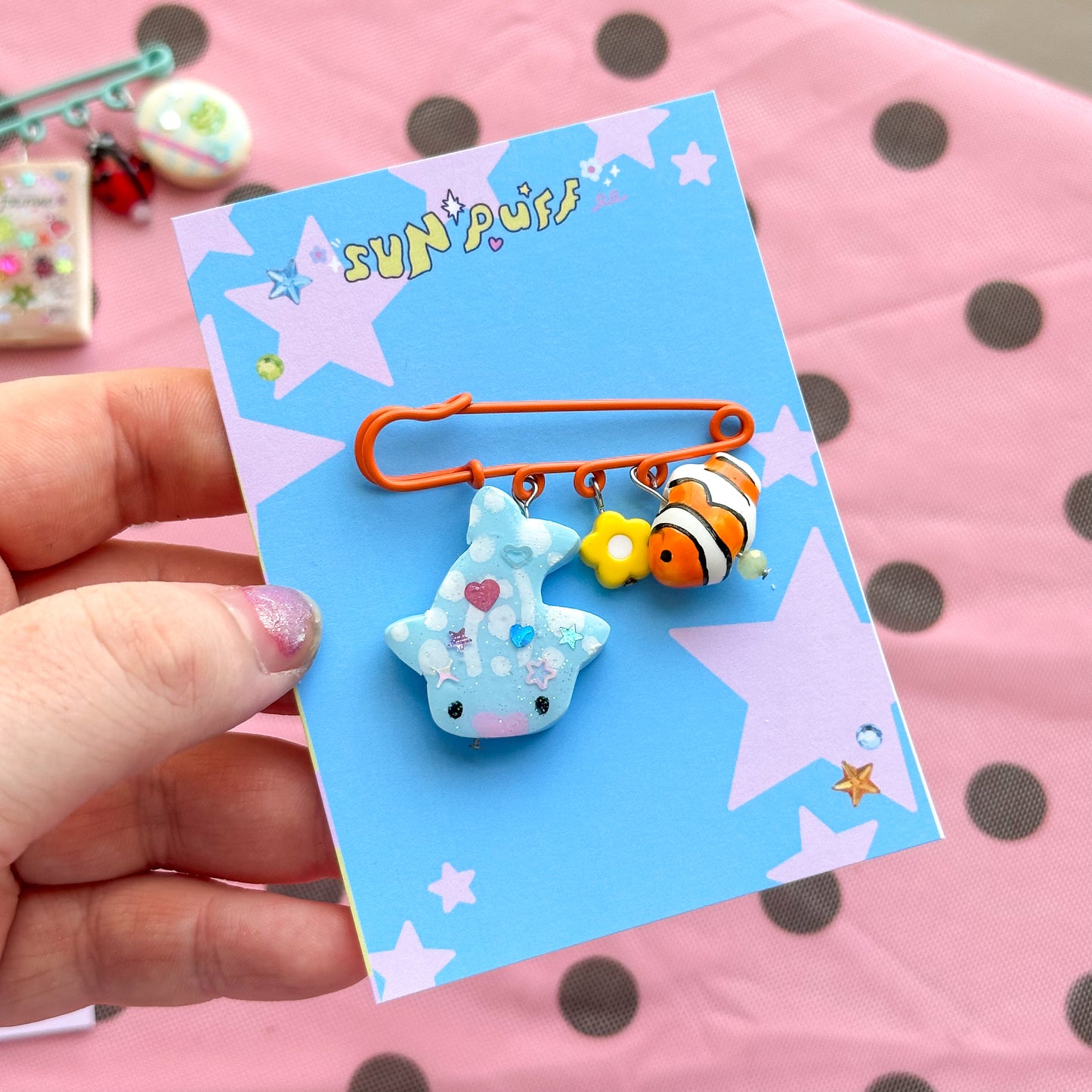 Chunky Charm Pins