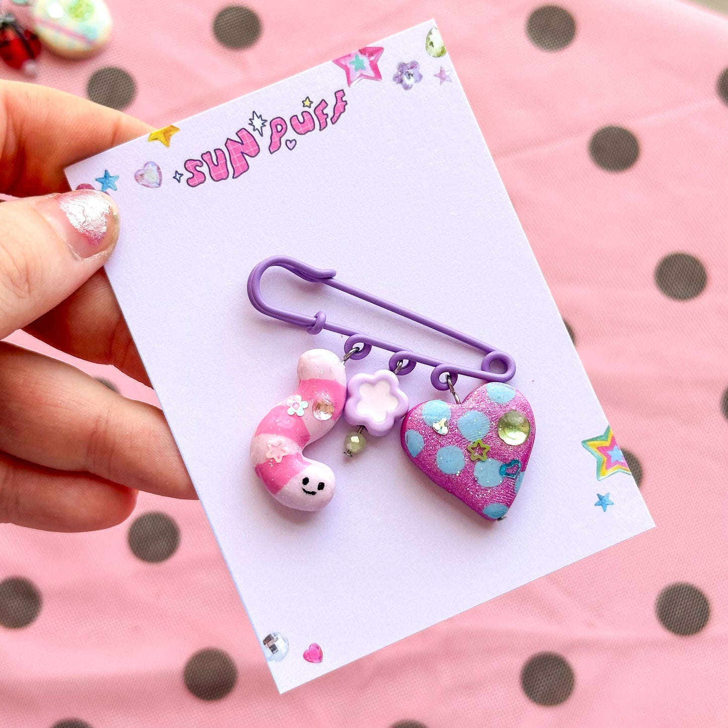 Chunky Charm Pins