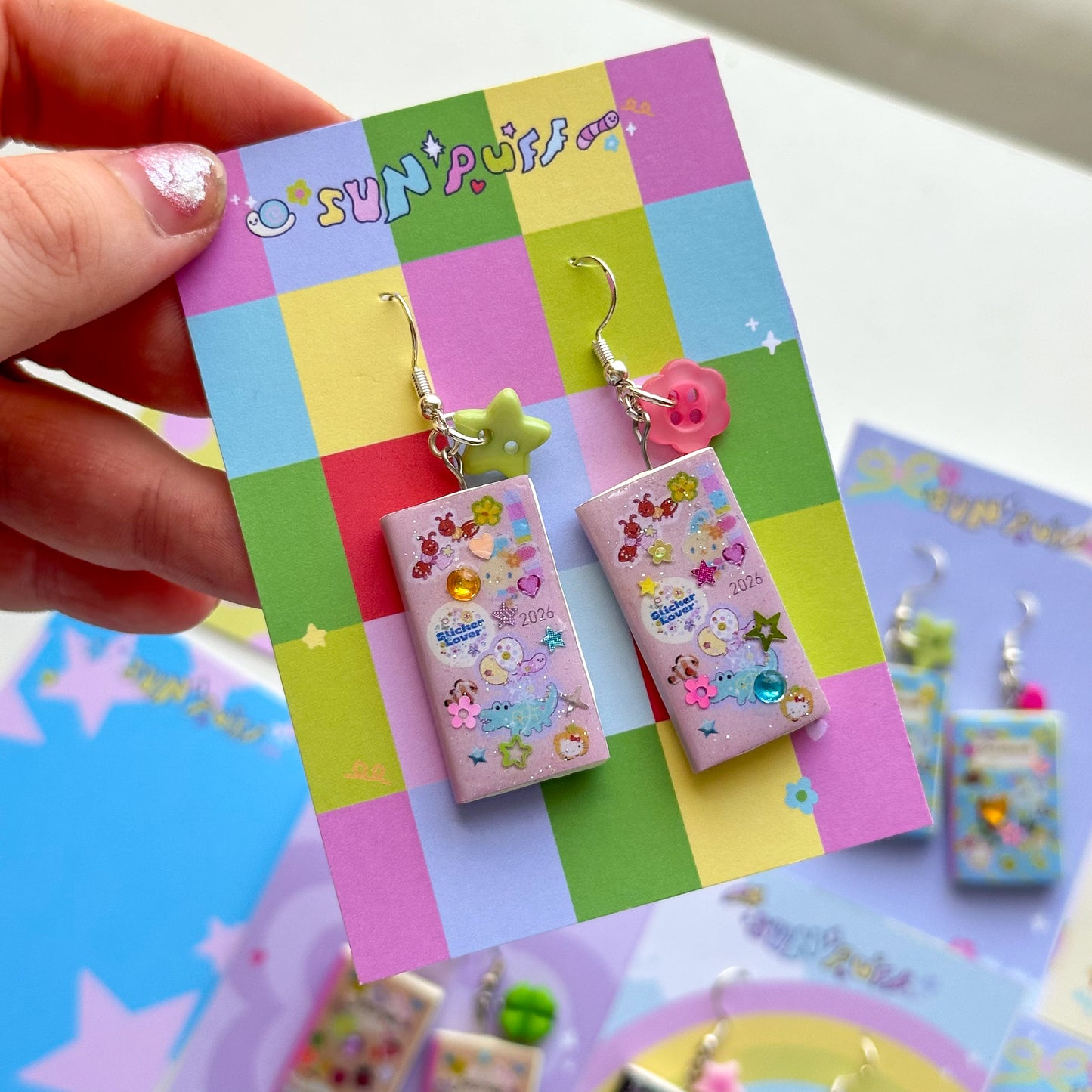 Journal Earrings