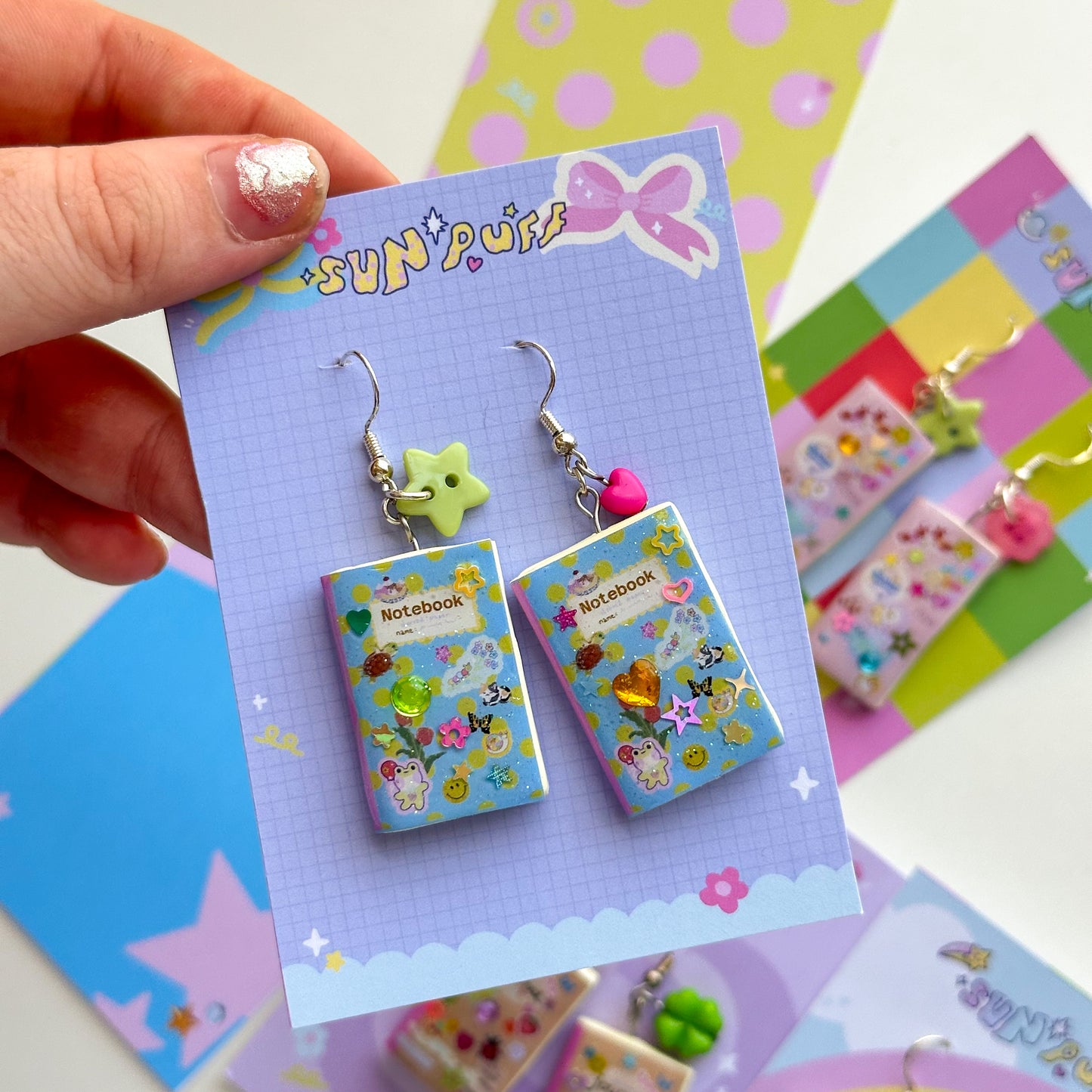 Journal Earrings
