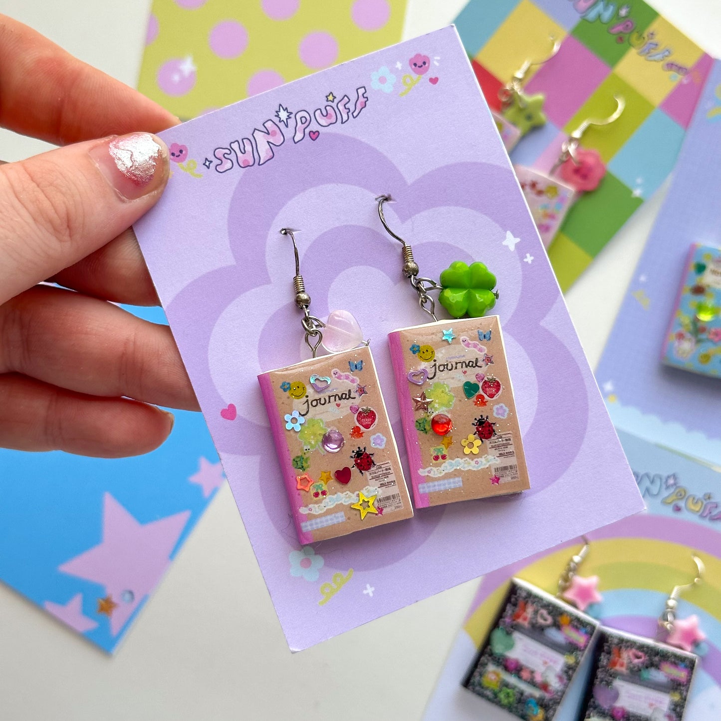 Journal Earrings