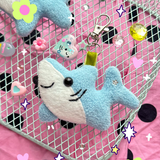 Shark Plushie Keychain