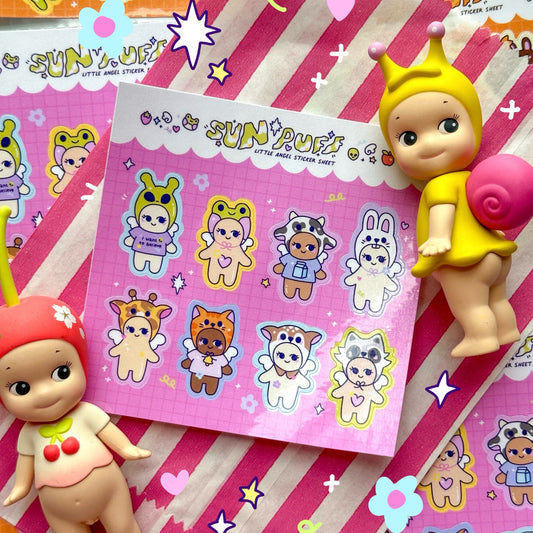 Little Angel Mini Sticker Sheet