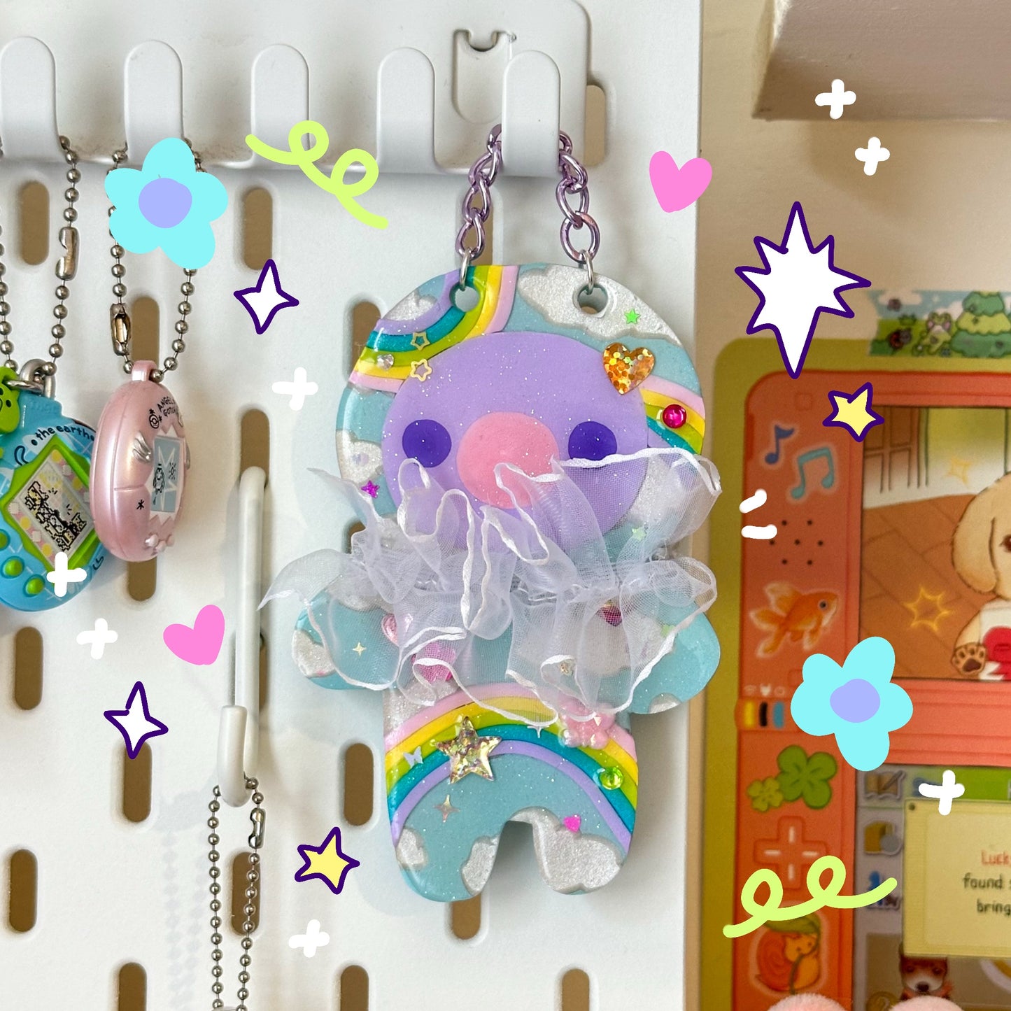 Toto The Clown Wall Hanging