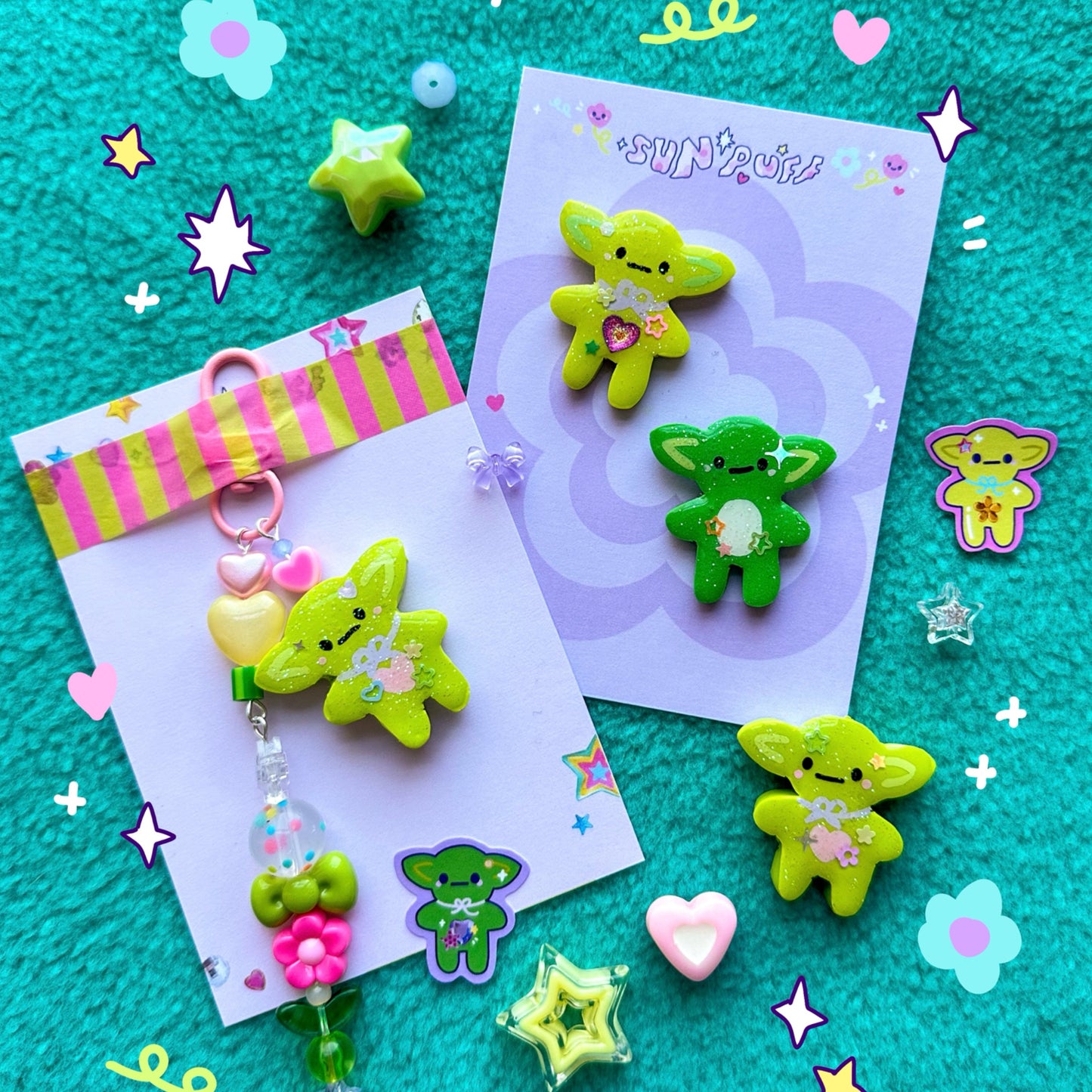 Garden Goblin Keychain