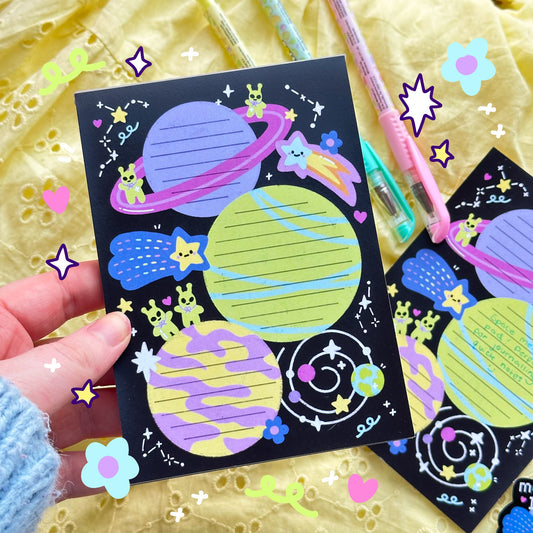 Space Memo Pad