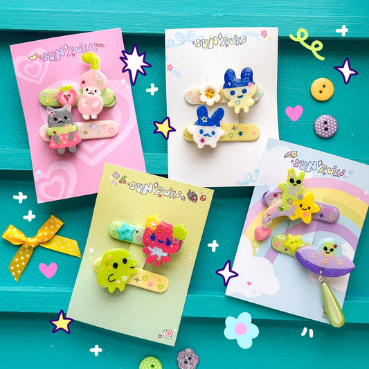 One Off Hair Clip Sets