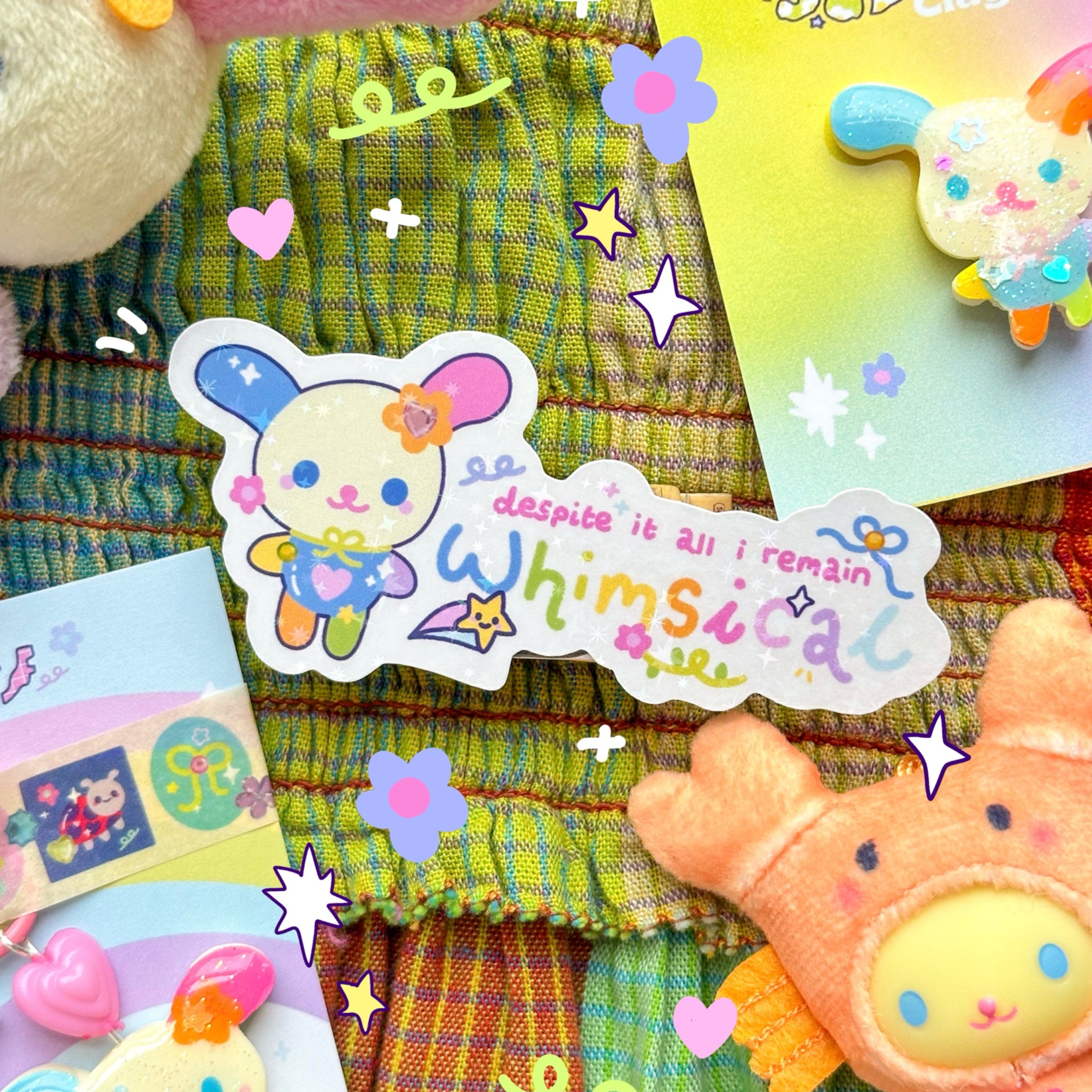 Whimsy Sticker – Sun Puff