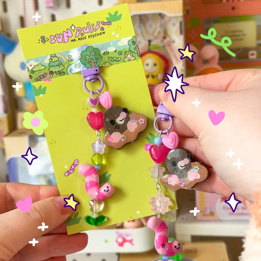 Mole Keychain
