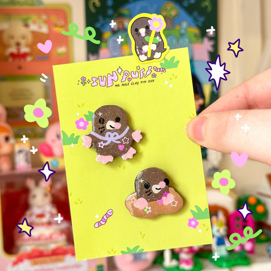 Mole Pin Duo