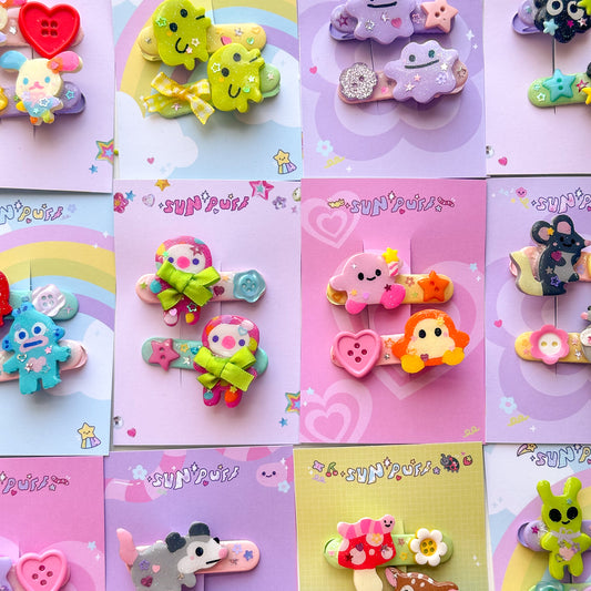 One Off Hair Clip Sets