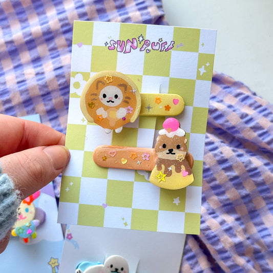 Sweet Treat Hairclip Duo