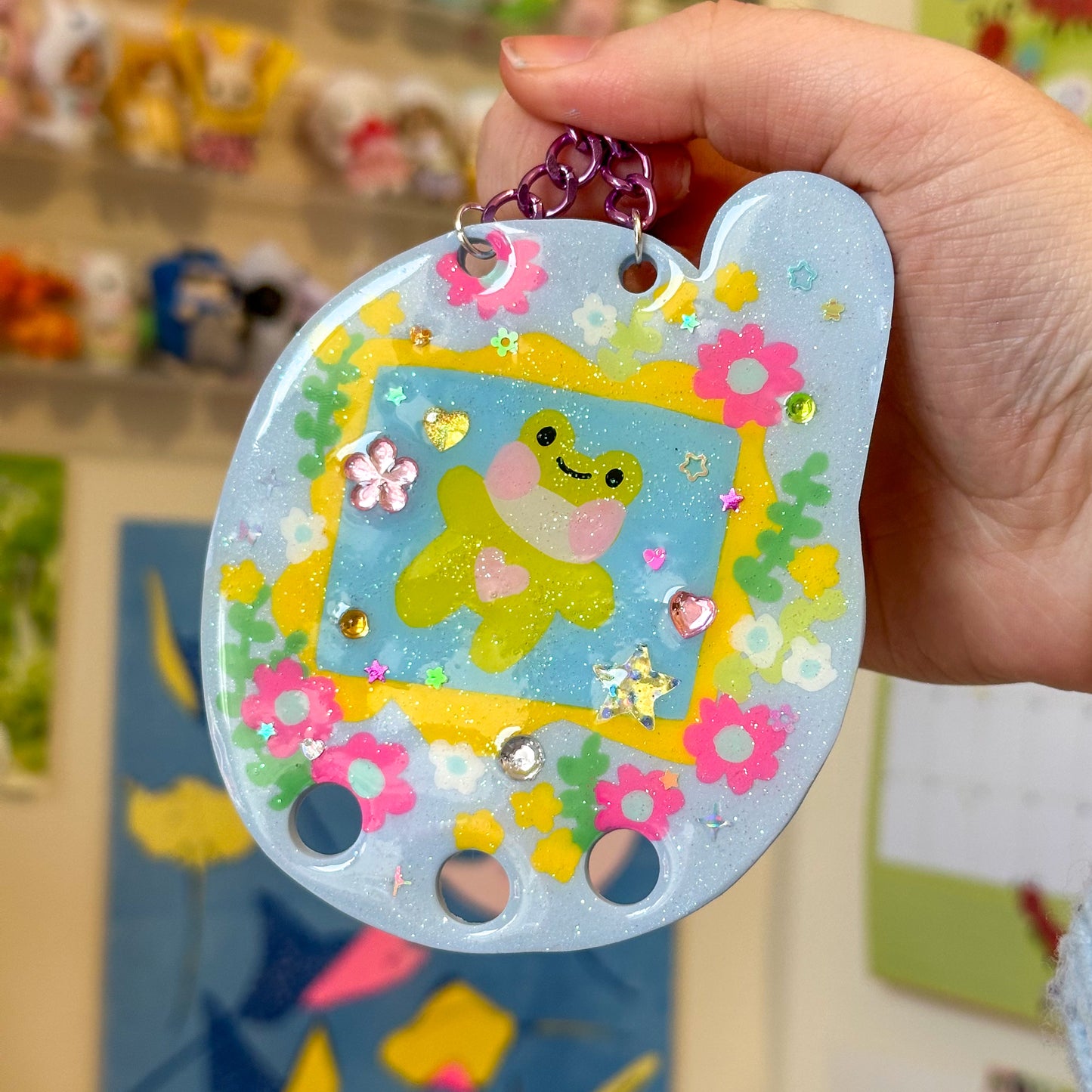 Wild Flower Tama Trinket Wall Hanging