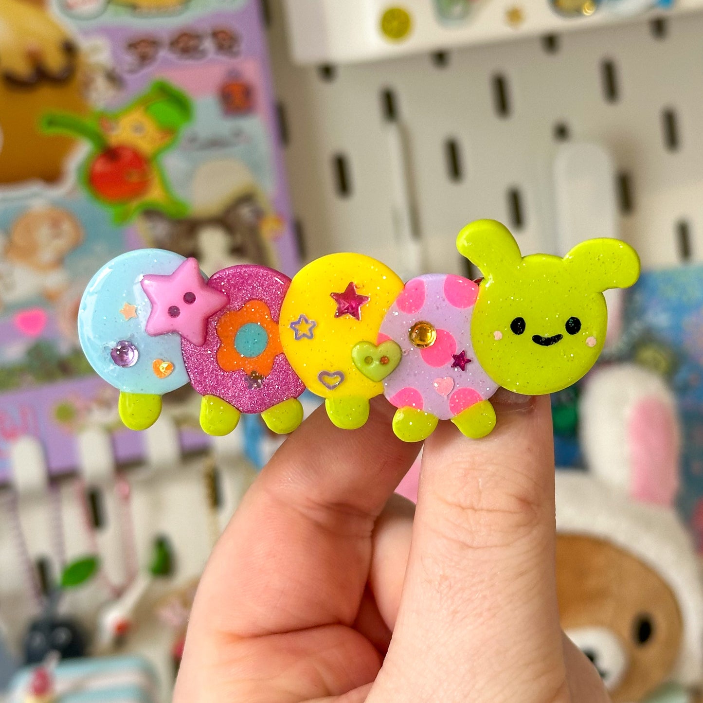 Caterpillar Clips
