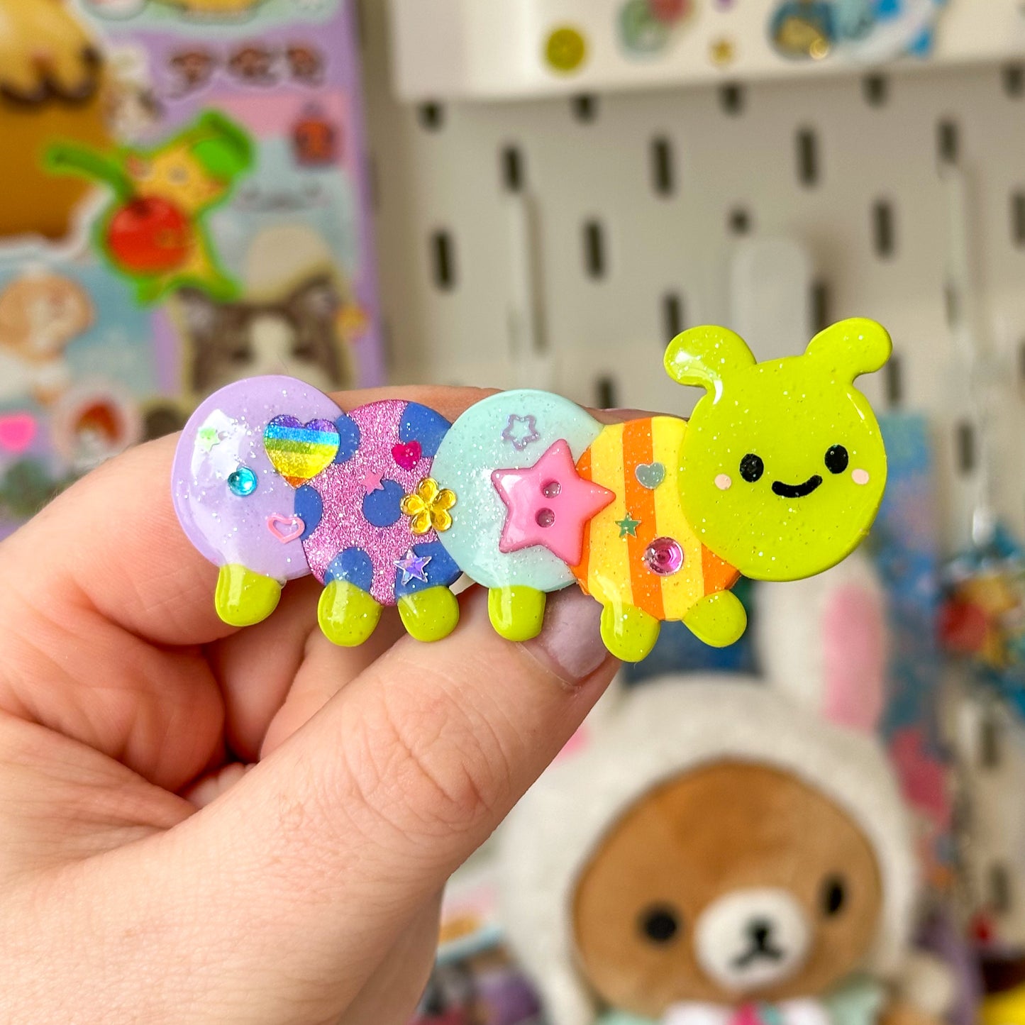 Caterpillar Clips