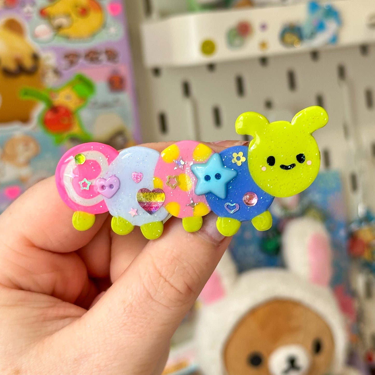 Caterpillar Clips
