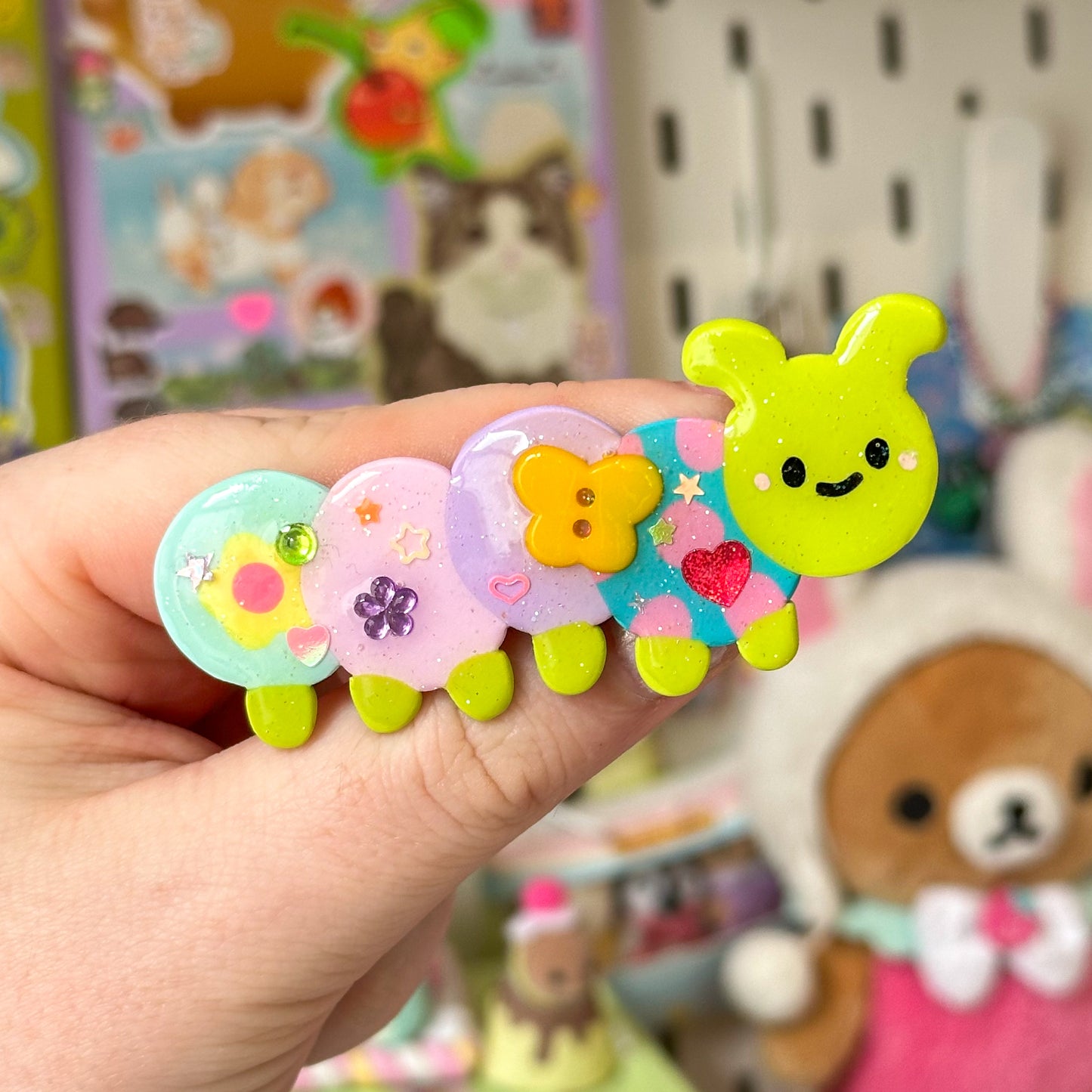 Caterpillar Clips
