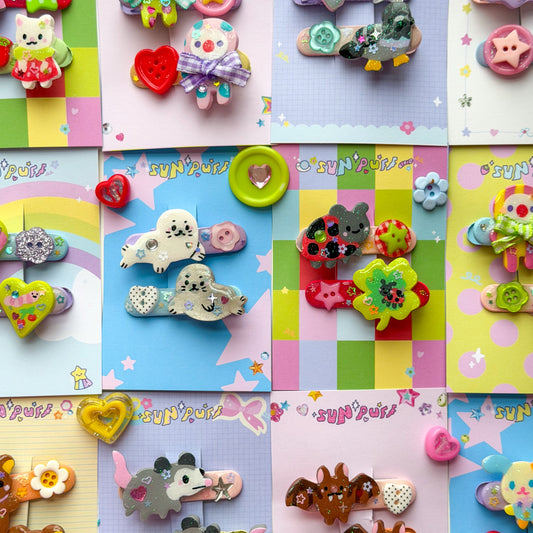 One Off Hair Clip Sets