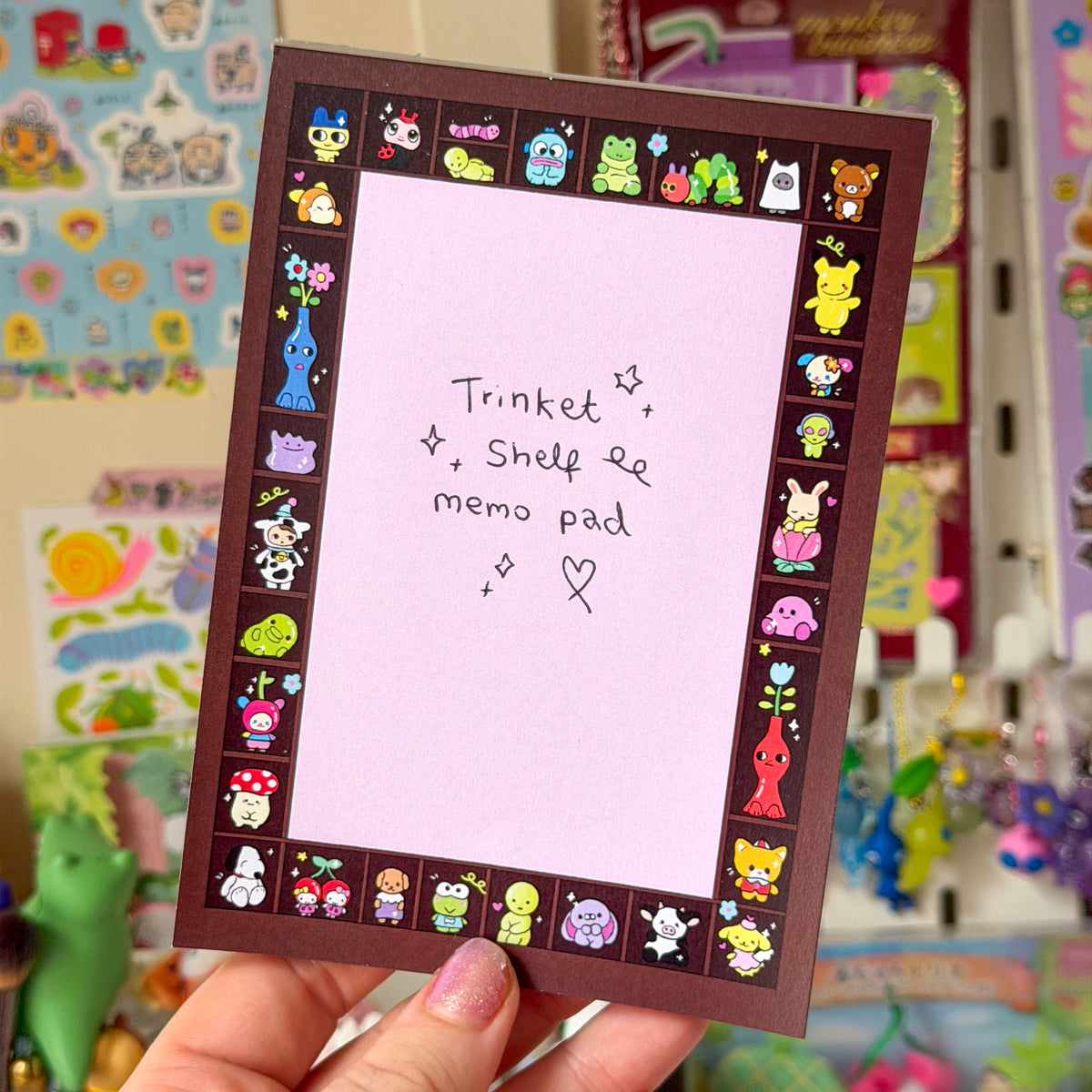 Trinket Shelf Memo Pad