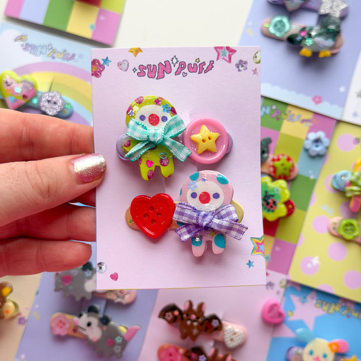 One Off Hair Clip Sets