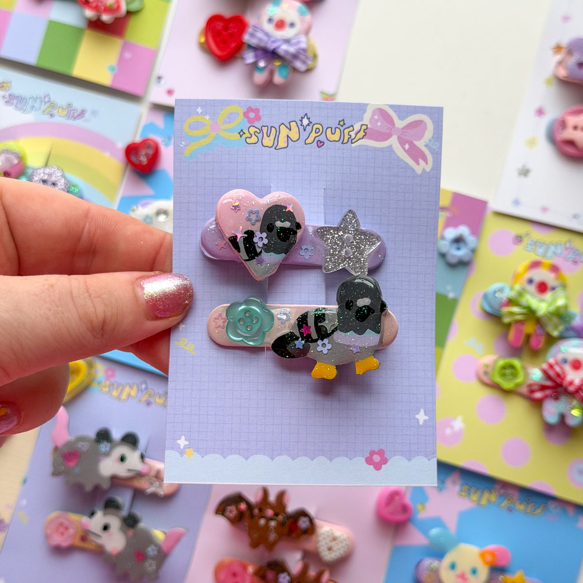 One Off Hair Clip Sets