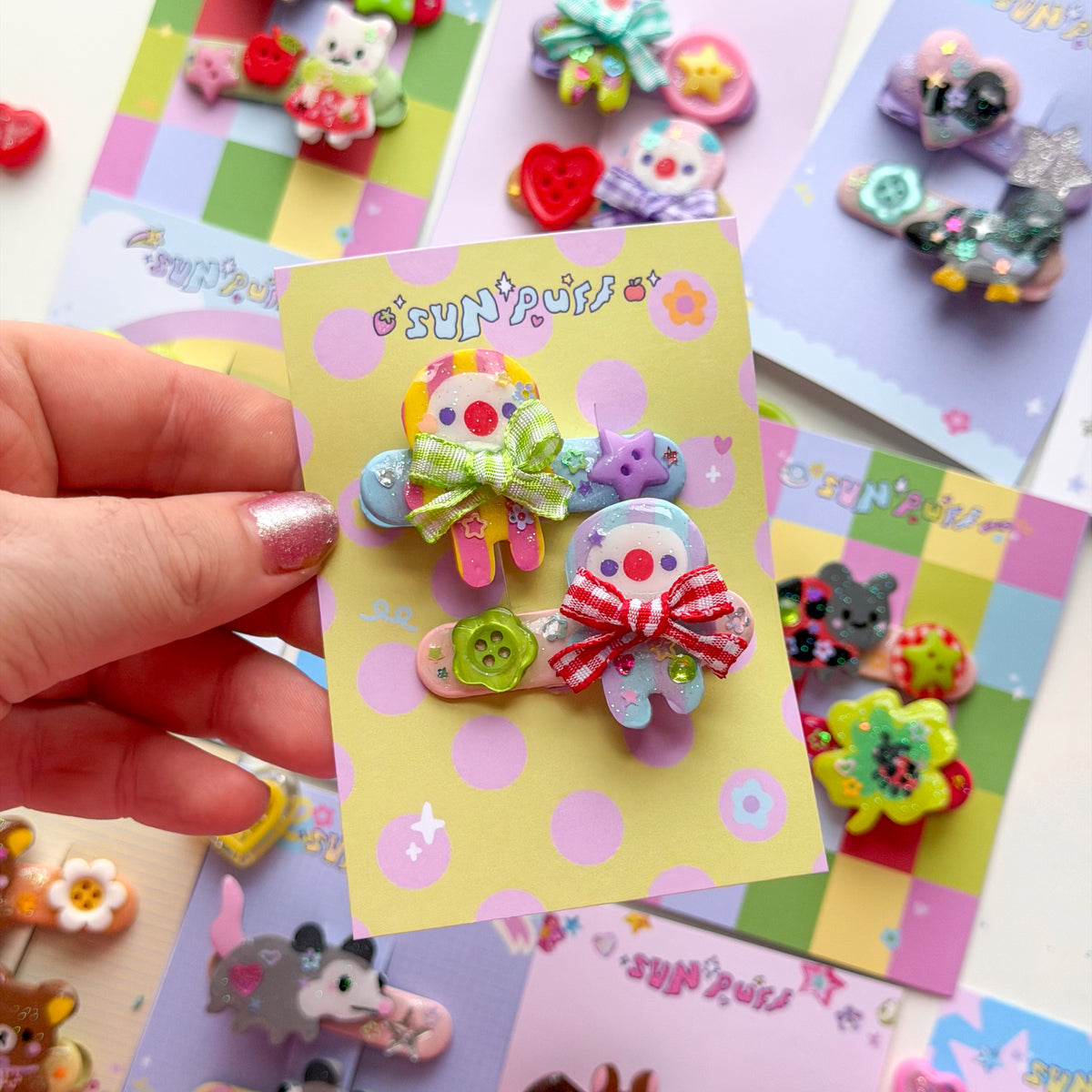 One Off Hair Clip Sets