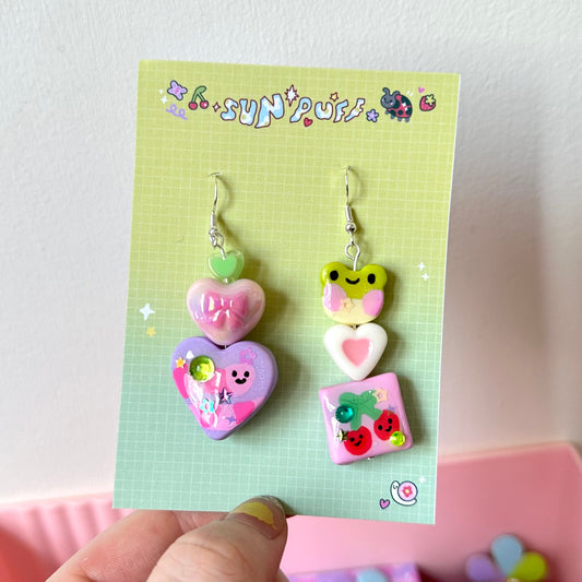 Garden Cherry Earrings