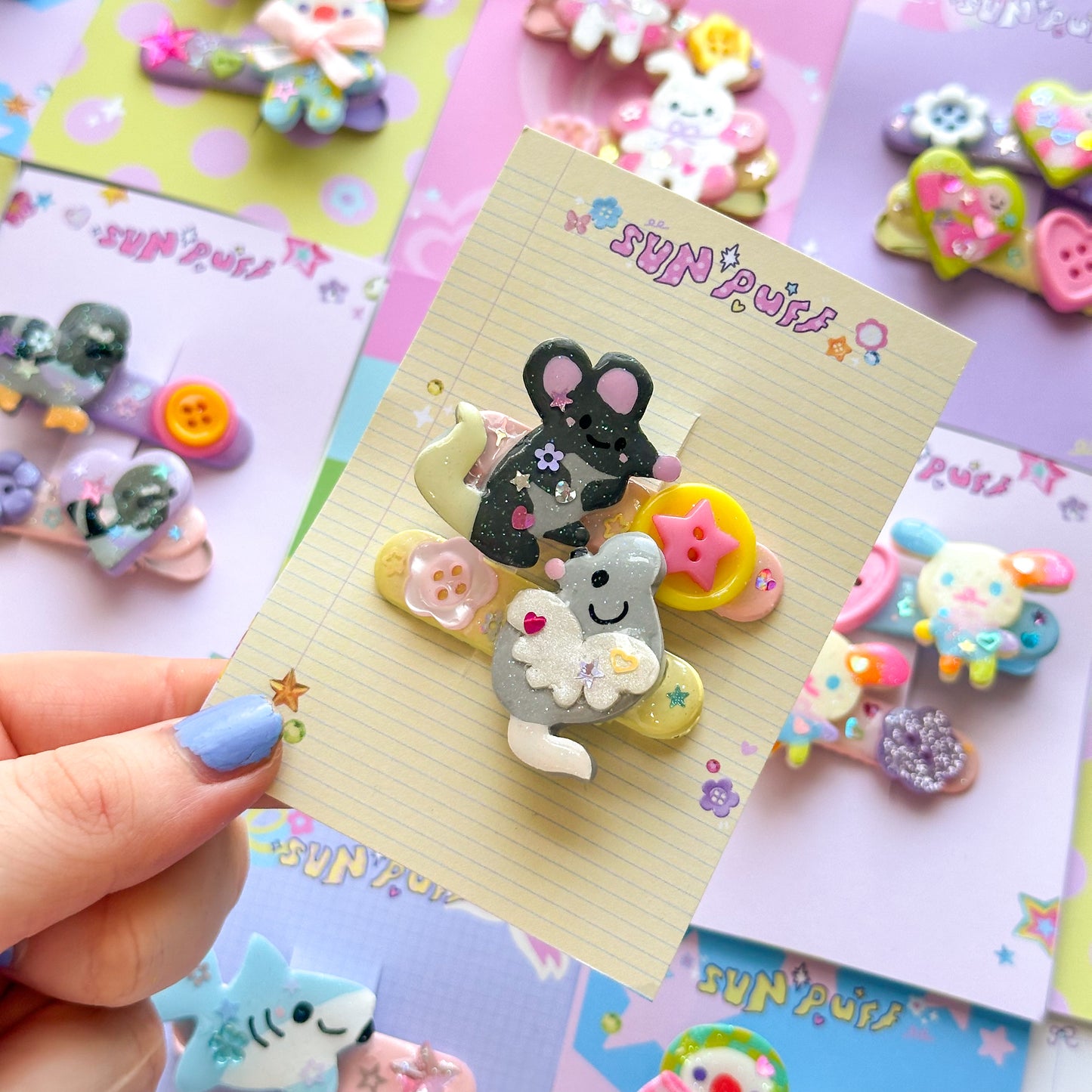 One Off Hair Clip Sets
