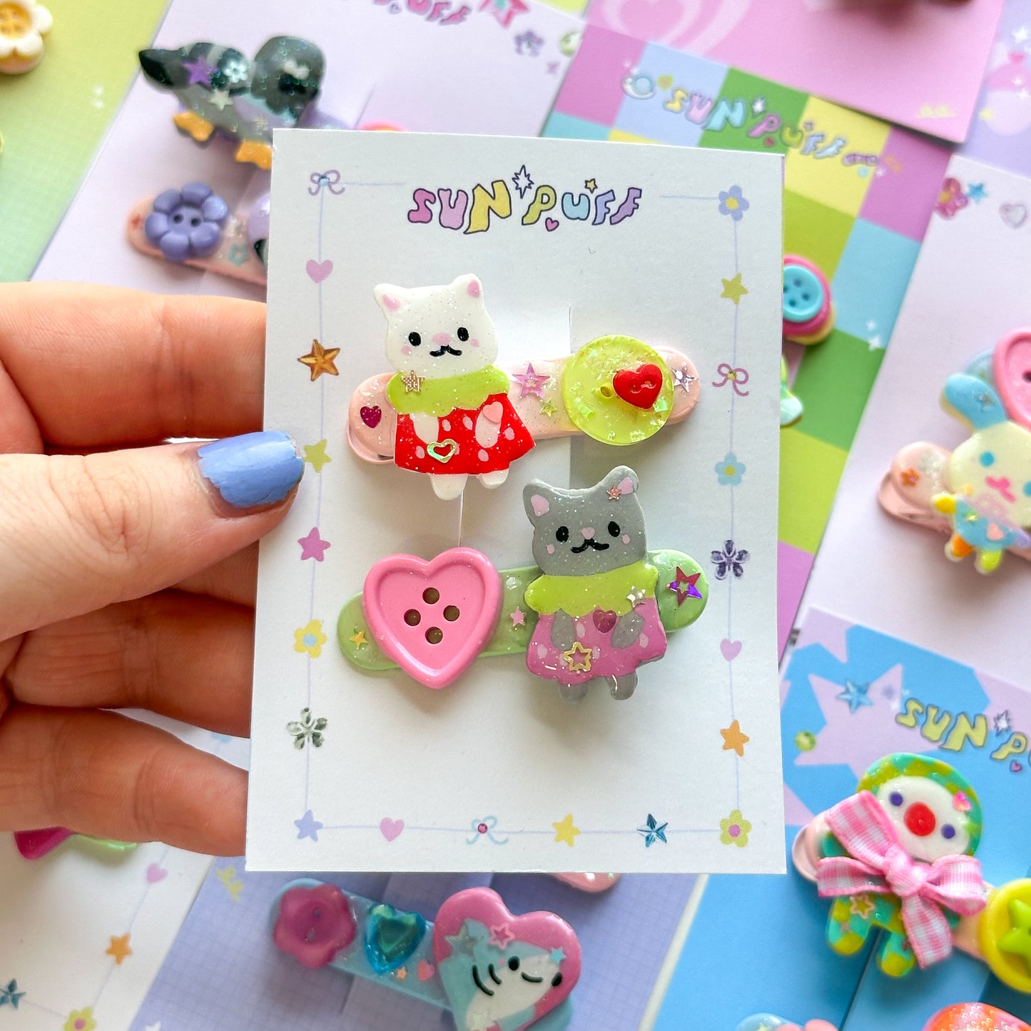 One Off Hair Clip Sets
