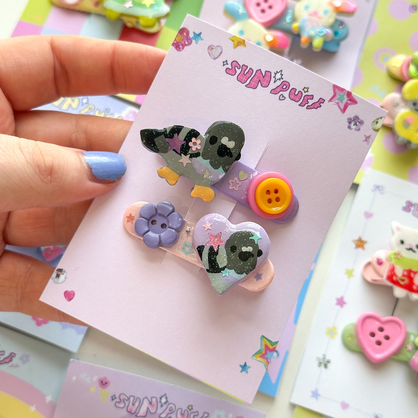 One Off Hair Clip Sets
