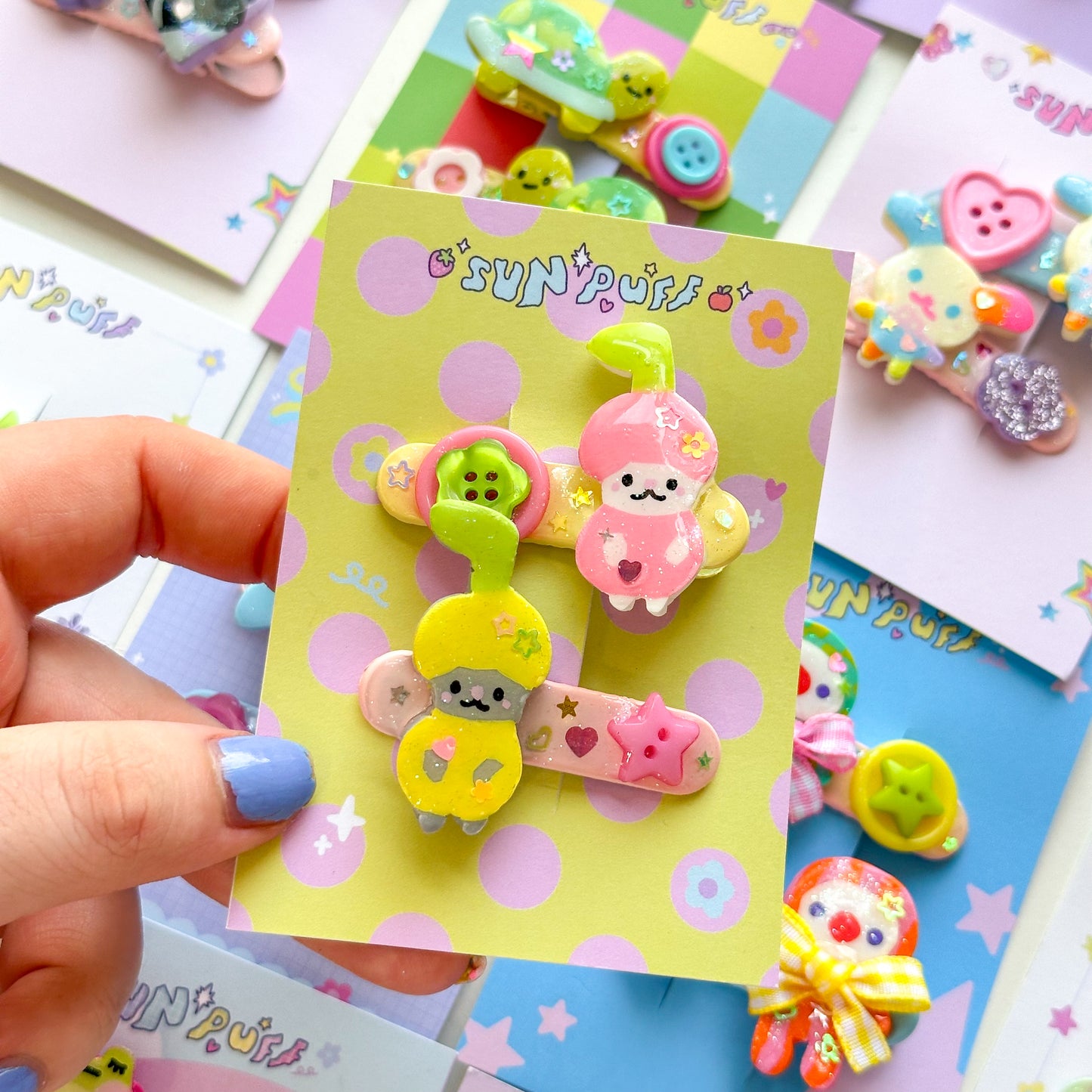 One Off Hair Clip Sets