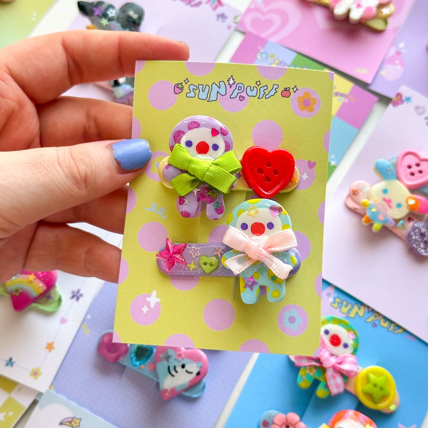 One Off Hair Clip Sets
