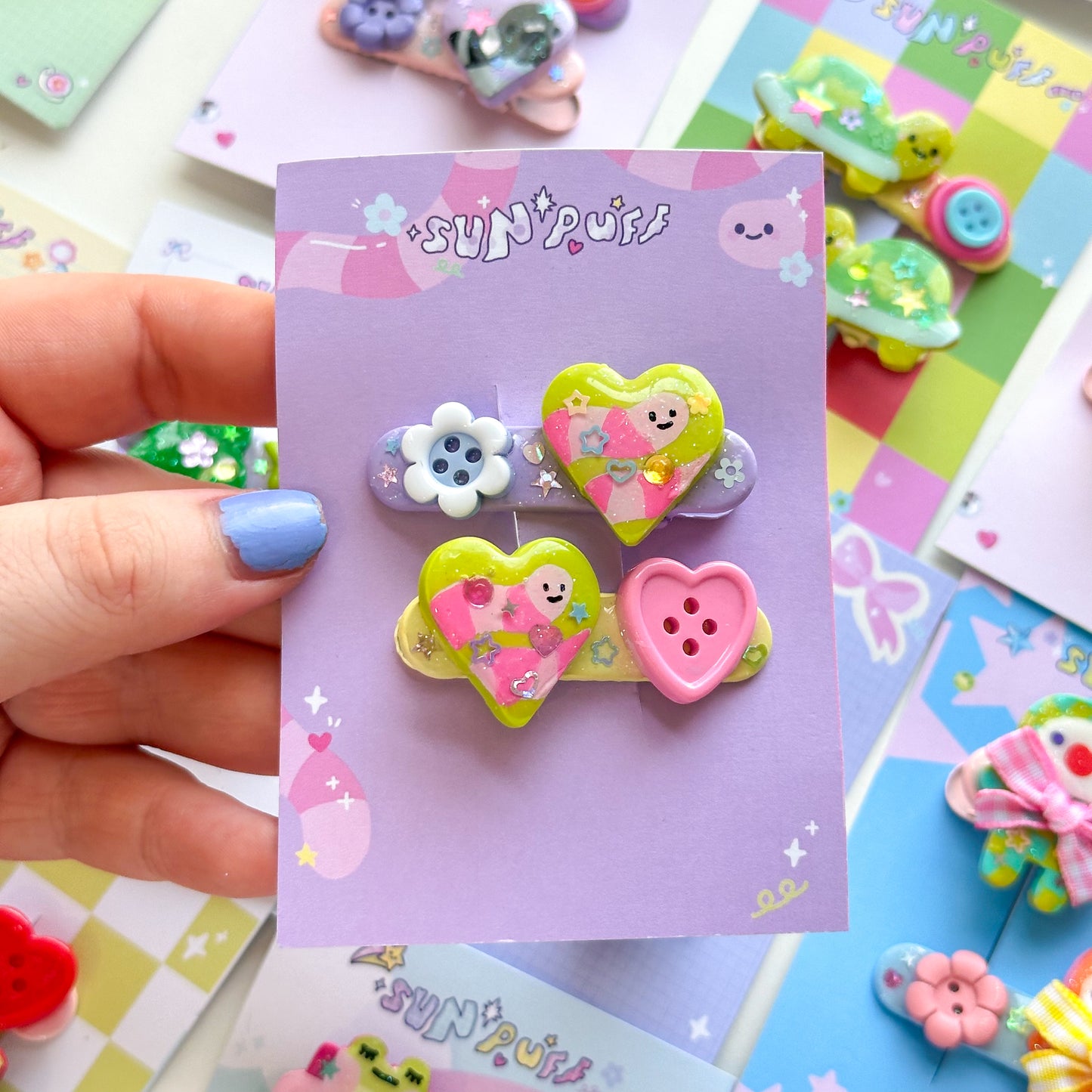 One Off Hair Clip Sets
