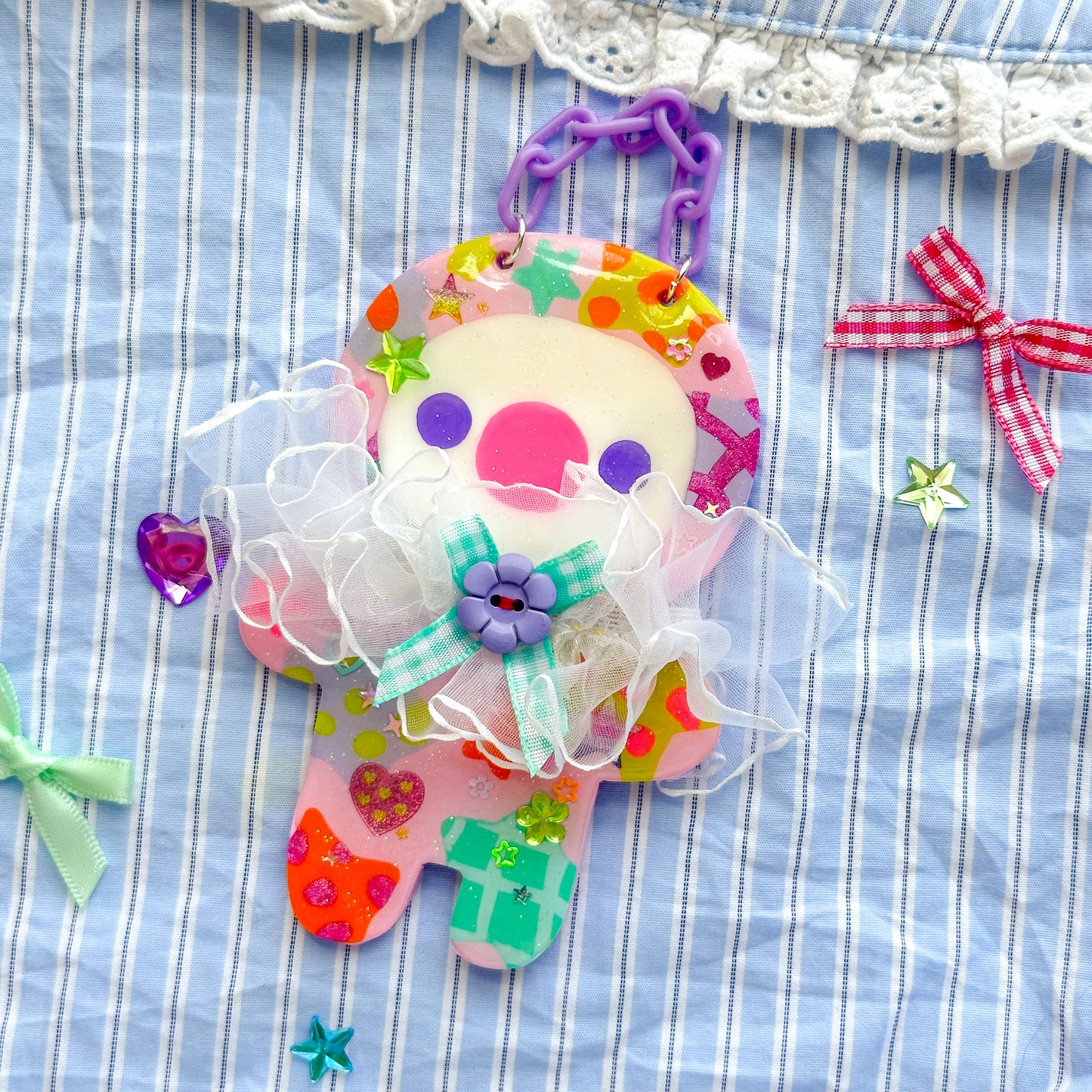 Pepper The Clown Wall Hanging