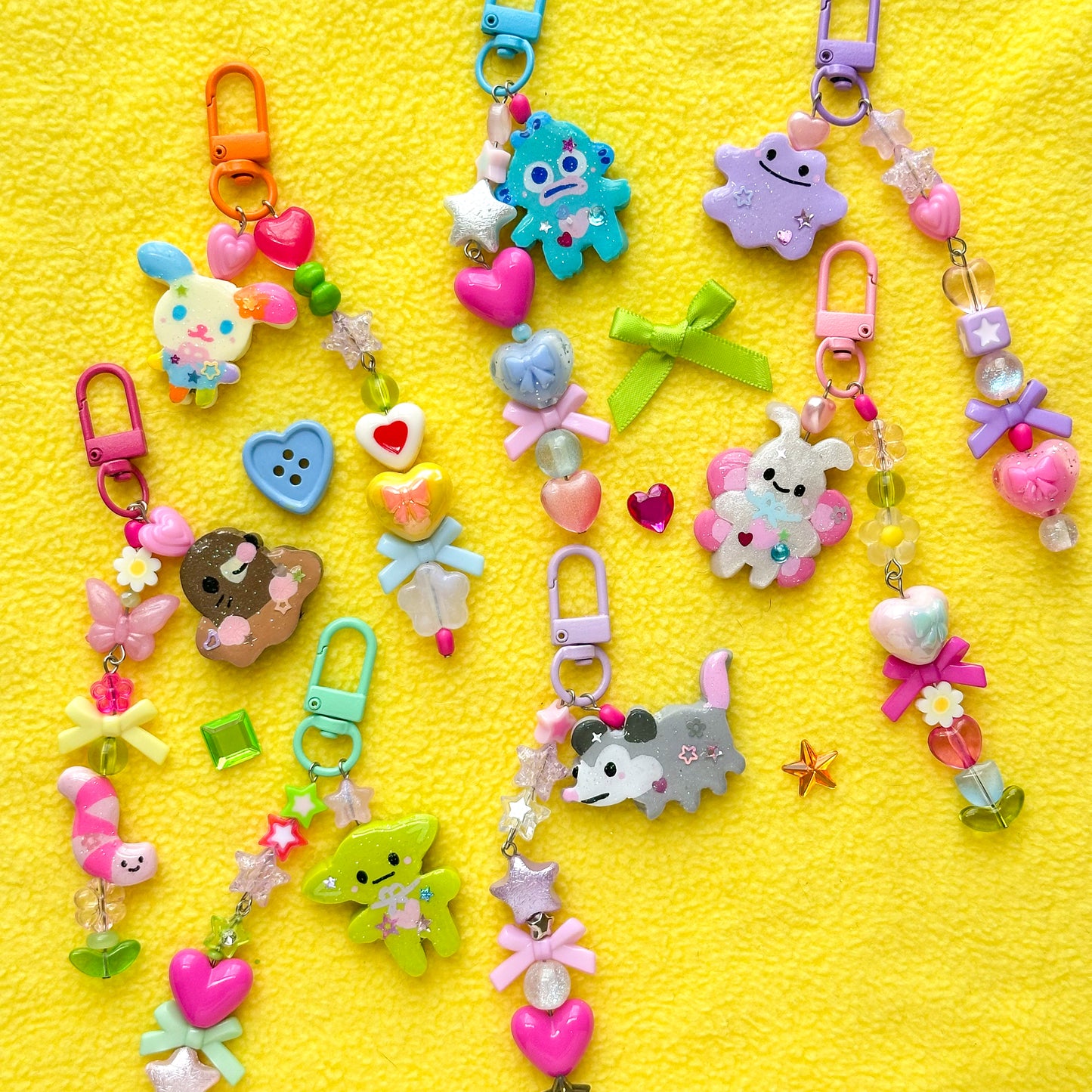 Beaded Keychains
