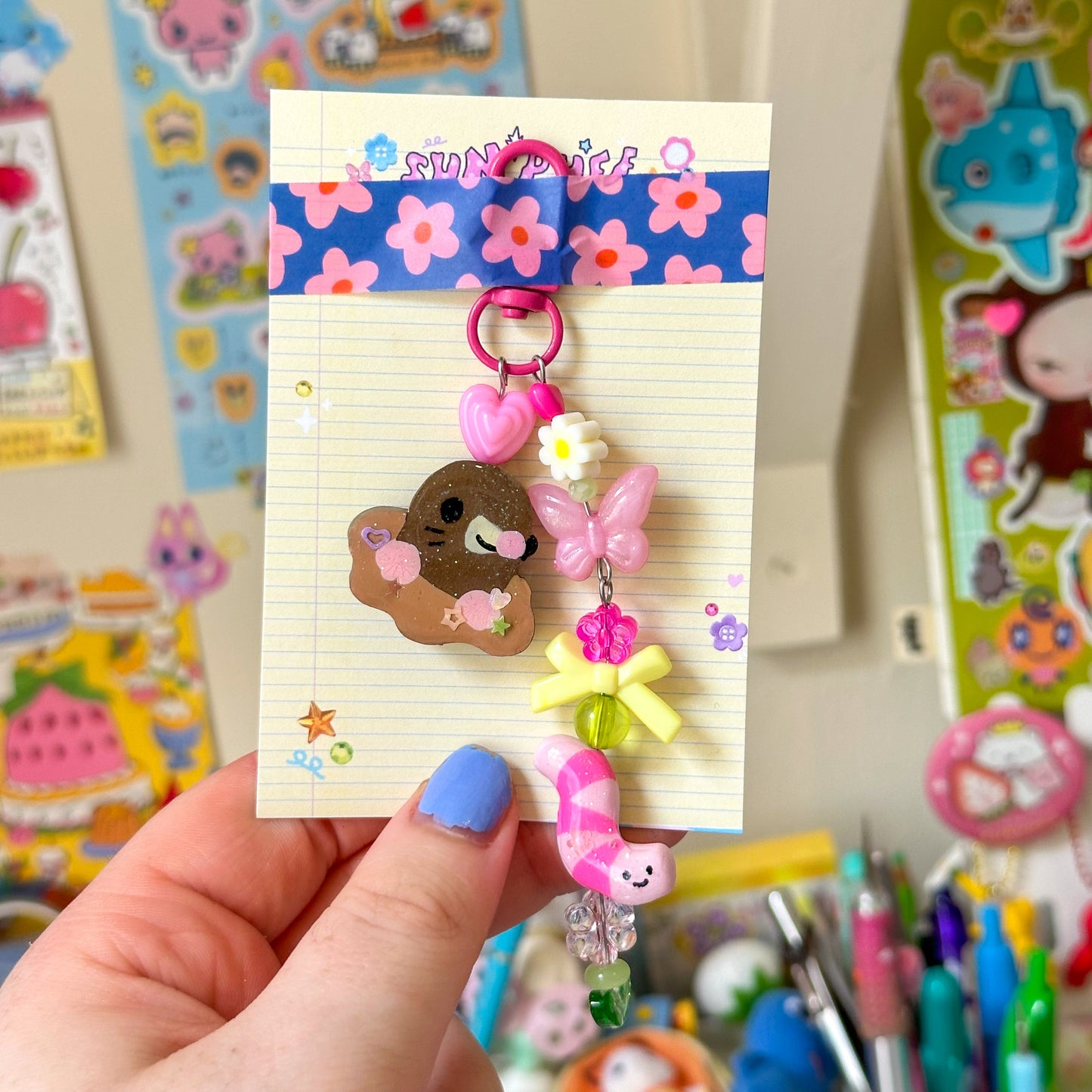 Beaded Keychains