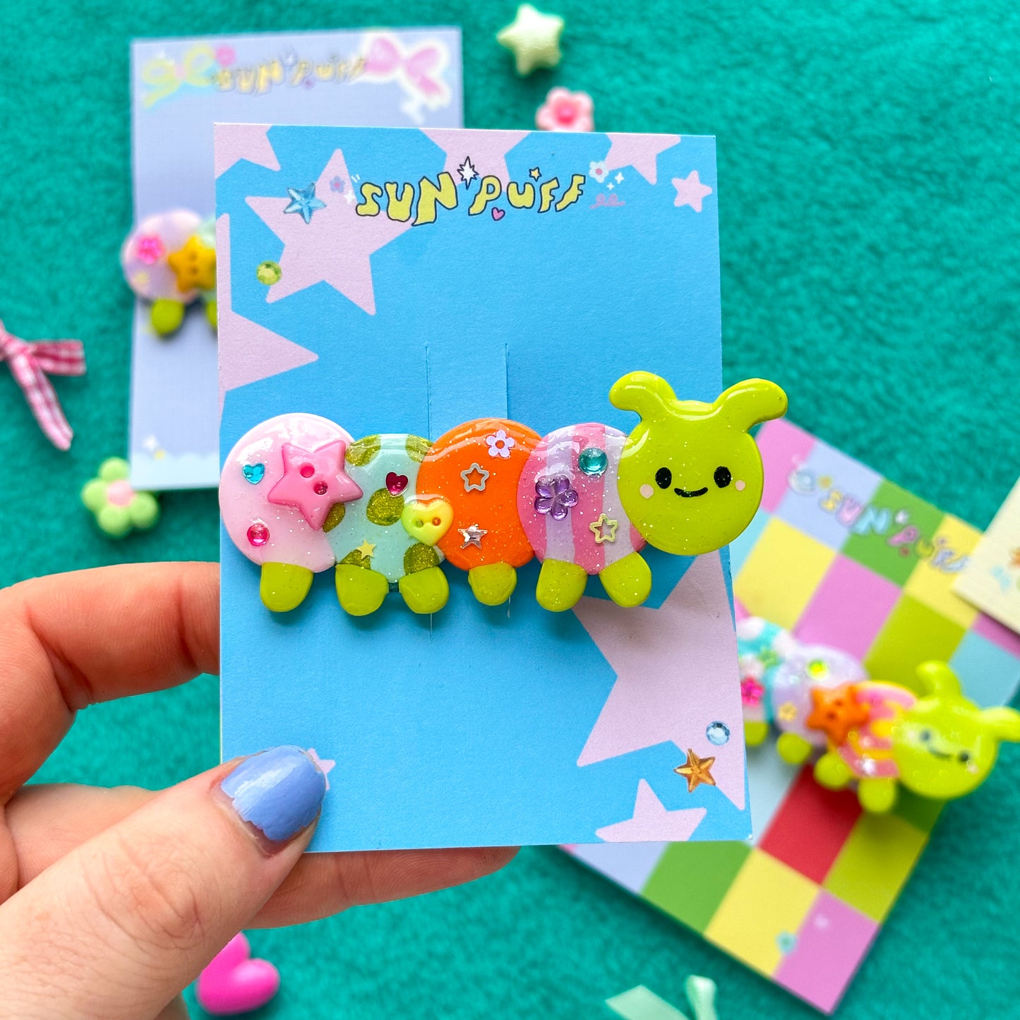 Caterpillar Clips