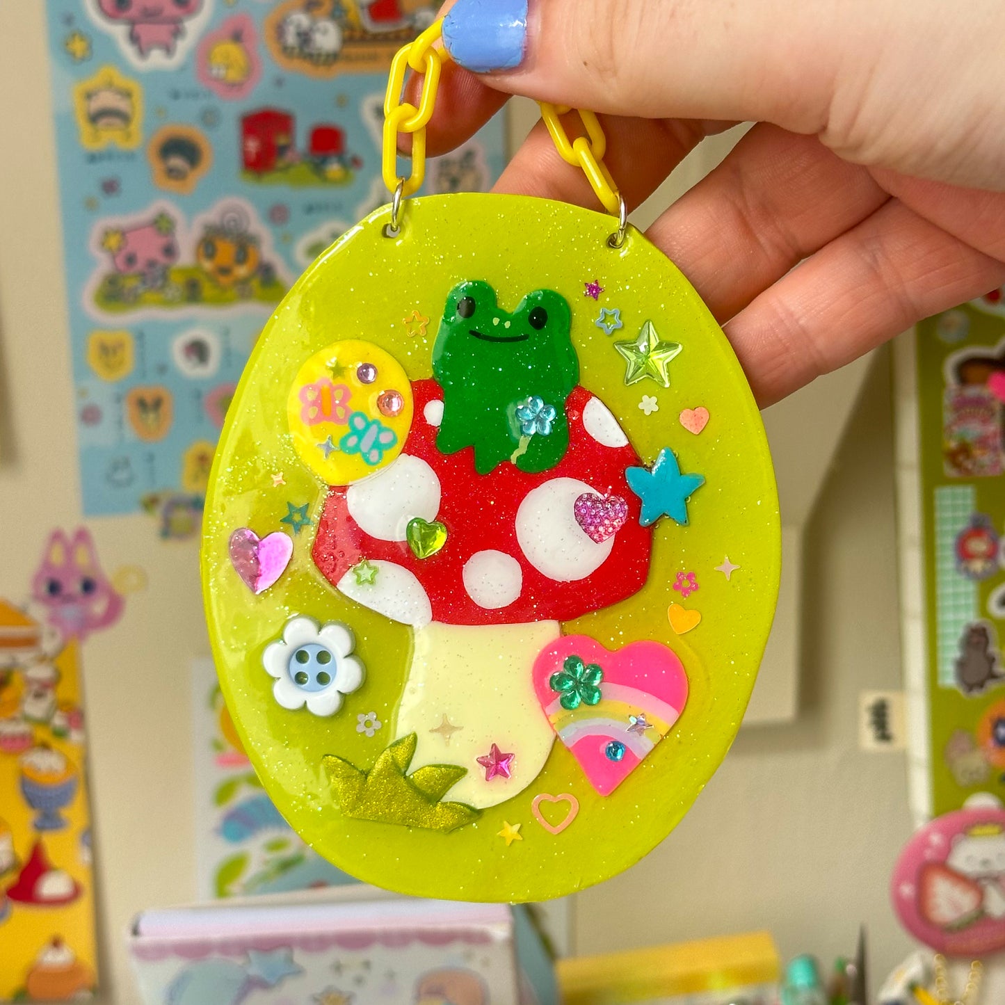 Toadstool Wall Hanging