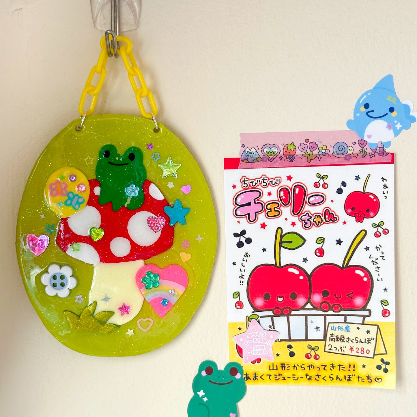 Toadstool Wall Hanging