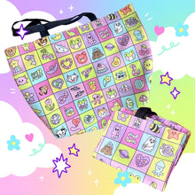 Load image into Gallery viewer, Grid Canvas Tote Bag *PREORDER*

